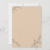 Carte De Remerciements Note de remerciement personnalisée avec MESSAGE pe (Dos)