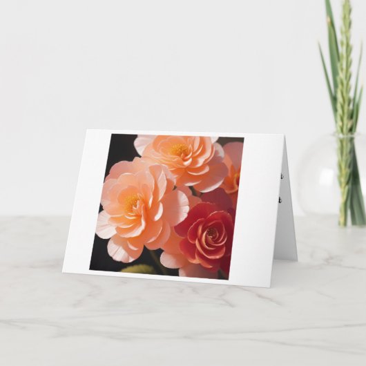 Carte De Remerciements "Notes de coeur" (Devant)