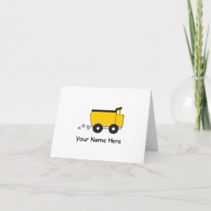 Carte De Remerciements Notes de Dumptruck