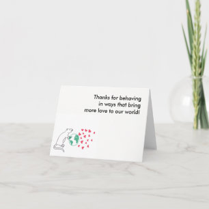 Carte De Remerciements Notes de remerciement