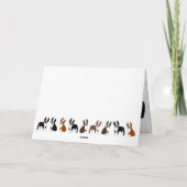 Carte De Remerciements Notes de remerciement de Boston Terrier (Dos)