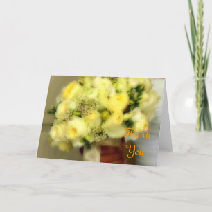 Carte De Remerciements Notes de remerciement du mariage