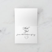 Carte De Remerciements Notes de remerciement pour l'aquarelle moderne (Intérieur)