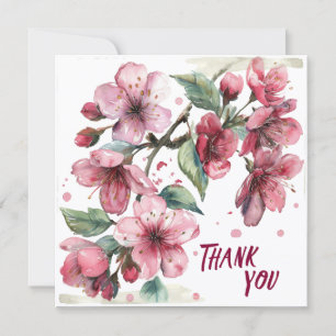 Carte De Remerciements Notre jour de mariage merci.