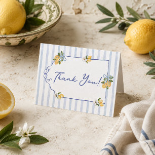 Carte De Remerciements Nous avons hâte de vous presser Baby Shower au cit