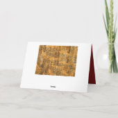 Carte De Remerciements Nous Le Peuple Constitution Américaine (Dos)