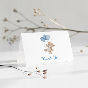 Carte De Remerciements Nous Pouvons à Peine Attendre Baby Shower