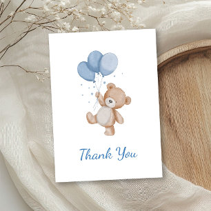 Carte De Remerciements Nous pouvons à peine attendre Baby Shower
