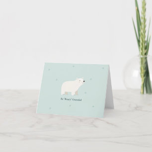 Carte De Remerciements Nous pouvons à peine attendre Baby Shower Ours P