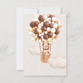 Carte De Remerciements Nous pouvons à peine attendre ! Remerciements pour (Dos)