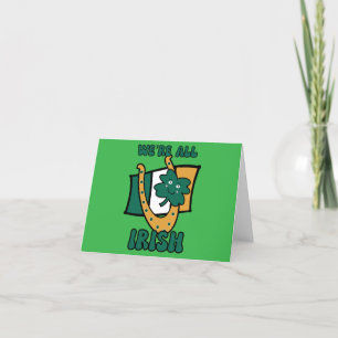 Carte De Remerciements Nous sommes tous Irlandais