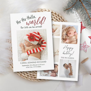 Carte De Remerciements Nouveau Baby shower photo Collage de vacances pour
