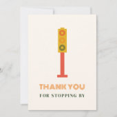 Carte De Remerciements Nouveau diplômé du quartier Remerciement de fin d' (Devant)