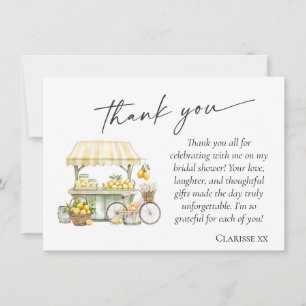Carte De Remerciements Nouveau sur le marché : Cérémonie de mariage d'été