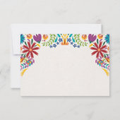 Carte De Remerciements Nuestra Boda Flowers Botanical Spanish Wedding (Dos)