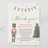 Carte de remerciements Nutcracker vintage (Devant)