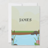 Carte De Remerciements O-FISH-AL premier anniversaire (Dos)