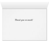 Carte de remerciements Oark General Store (Intérieur Horizontal (Bas))