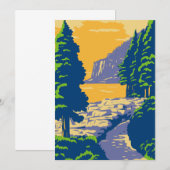 Carte De Remerciements Ocean Path (Devant / Derrière)