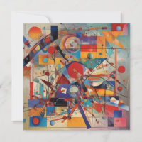 Oeuvre Abstraite moderne