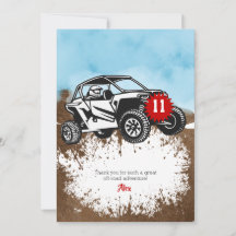 Off Road Adventure VTT Monster Truck Anniversaire