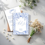 Carte De Remerciements Oh bébé bleu toile de jouy croquis baby shower<br><div class="desc">Oh bébé bleu poussiéreux toile de jouy croquis bleu poussiéreux baby shower merci cartes, bleu poussiéreux baby shower vintage doodle merci cartes, joli baby shower ruban merci cartes, bébé baby shower garçon merci cartes, croquis moderne baby shower merci cartes, style vintage baby shower merci cartes, oh baby shower bébé merci...</div>