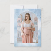 Carte De Remerciements Oh Boy Baby Shower (Dos)