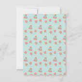 Carte De Remerciements Oh Quel Amusant Snowman Anniversaire (Dos)