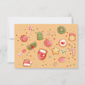 Carte De Remerciements Oh quel plaisir anniversaire de Noël (Dos)