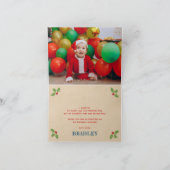 Carte De Remerciements Oh, Snap ! Gingerbread Cookie N'importe quel âge A (Intérieur)