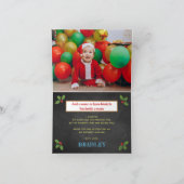 Carte De Remerciements Oh, Snap ! Gingerbread Cookie N'importe quel âge A (Intérieur)