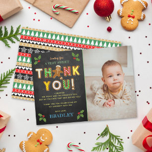 Carte De Remerciements Oh, Snap ! Gingerbread Cookie N'importe quel âge A