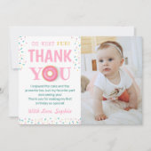 Carte De Remerciements Oh What Fun Sweet Donuts Anniversaire Photo (Devant)