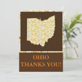 CARTE DE REMERCIEMENTS OHIO (Debout devant)