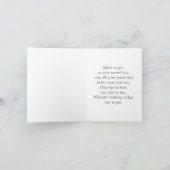 Carte De Remerciements Oie et gâteau d'anniversaire mignonne orignal (Intérieur)