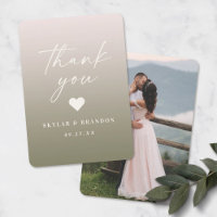 Ombre Pastel Poudre rose et vert Lily Mariage