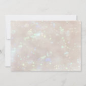 Carte de remerciements opale et vert menthe (Devant)