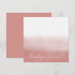 Carte De Remerciements Orchid Watercolor