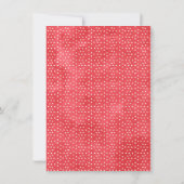 Carte de remerciements orienté de baby shower de (Dos)