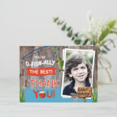 Carte de remerciements orienté d'Outdoorsman de (Debout devant)