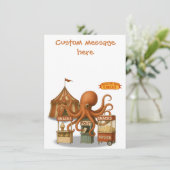 Carte De Remerciements Otto’s circus snack shack (Debout devant)