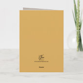 Carte De Remerciements Où Va M. Hare ? (Dos)