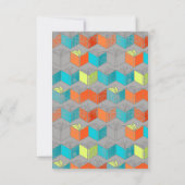 Carte De Remerciements Ouvert (Dos)