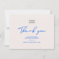 Packaging de remerciement pour entreprise de lettr
