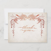 Carte De Remerciements Pagan Handfasting Mariage (Devant)