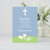 Carte De Remerciements Pain de communion de vie (Debout devant)