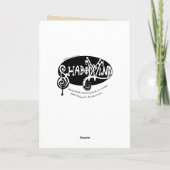 Carte De Remerciements Paint Horse Love (Dos)