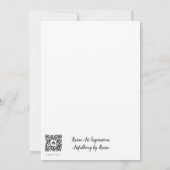 Carte De Remerciements Paix  (Dos)