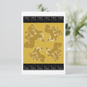 Carte De Remerciements Palette de Klimt (Debout devant)