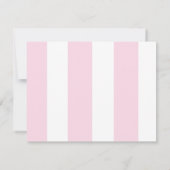 Carte De Remerciements Palm Beach Cabana Monogram Flat Card (Dos)